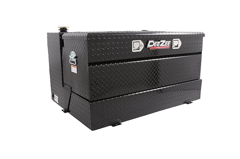 Dee Zee 92 Gallon Transfer Tank & Toolbox Combo - 56-in W - Black