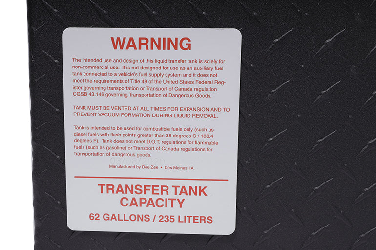 Dee Zee Tanks - Combo Brite-Tread Aluminum