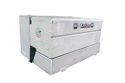 Dee Zee 92 Gallon Transfer Tank & Toolbox Combo - 47-in W - Aluminum