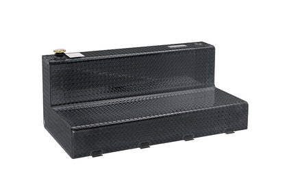 Dee Zee 111-Gallon L-Shape Aluminum Transfer Tank - Gloss Black - DZ92756B