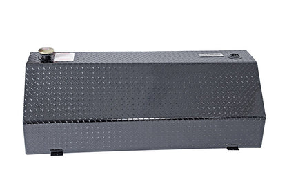 Dee Zee Tanks - Wedge Rectangle Black Tread Aluminum