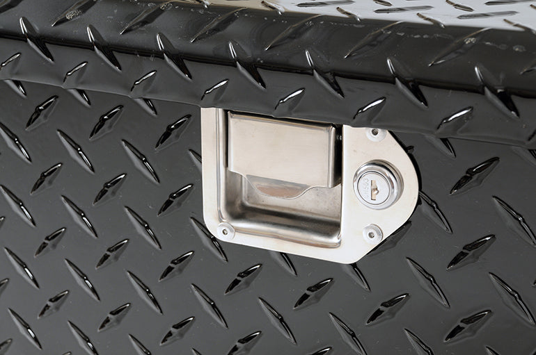Dee Zee 92-Gallon Combo Aluminum Auxiliary Tank - Gloss Black - DZ92647XB