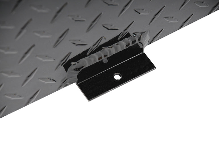 Dee Zee Tanks - Long Rectangle Black-Tread Aluminum