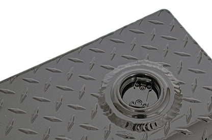 Dee Zee Tanks - Auxiliary L-Shape Black Tread Aluminum