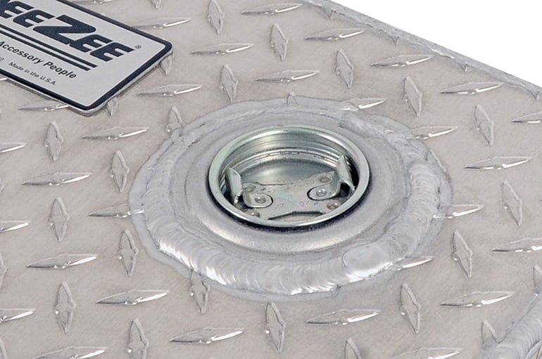 Dee Zee Tanks - Auxiliary L-Shape Brite-Tread Aluminum