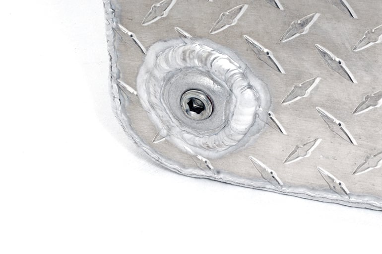 Dee Zee Tanks - Auxiliary L-Shape Brite-Tread Aluminum