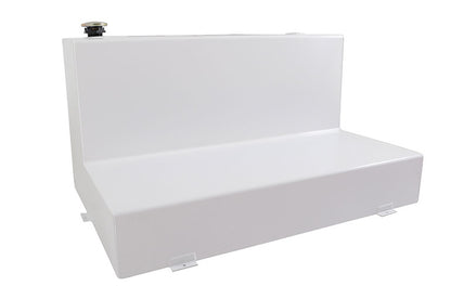 Dee Zee Tanks - Auxiliary L-Shape White Steel