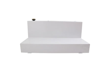 Dee Zee 111-Gallon L-Shape Steel Transfer Tank - White - DZ92756S