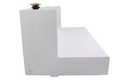 Dee Zee 111-Gallon L-Shape Steel Transfer Tank - White - DZ92756S