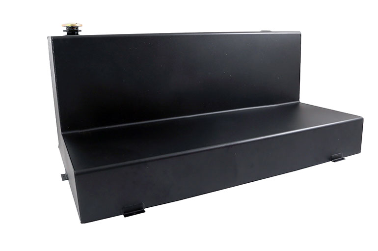 Dee Zee Tanks - Auxiliary L-Shape Black Steel