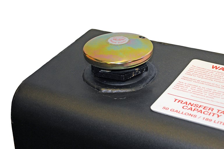 Dee Zee 106-Gallon Rectangle Steel Transfer Tank - Gloss Black - DZ91753SB