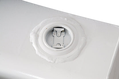 Dee Zee Tanks - Auxiliary L-Shape White Steel