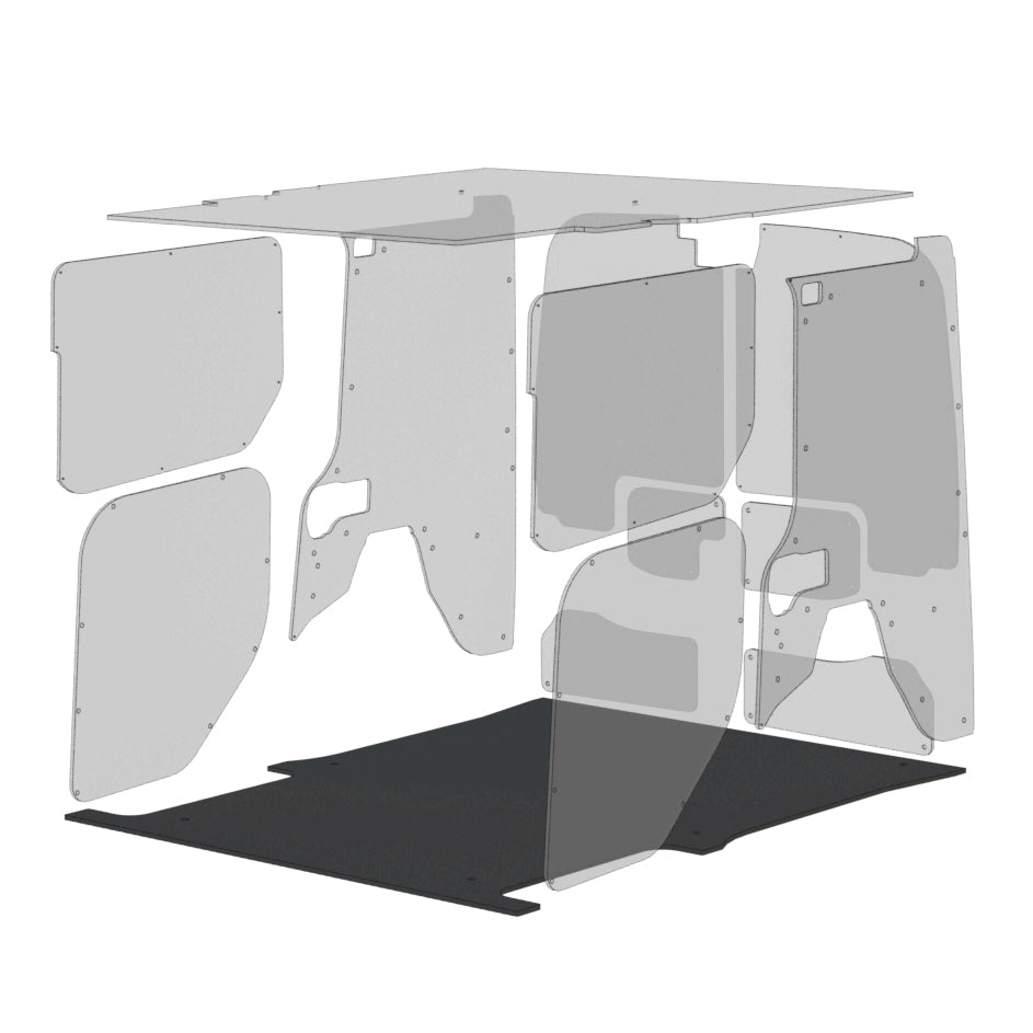 Evolve Lightweight Floor for Ford Transit Connect Cargo Vans