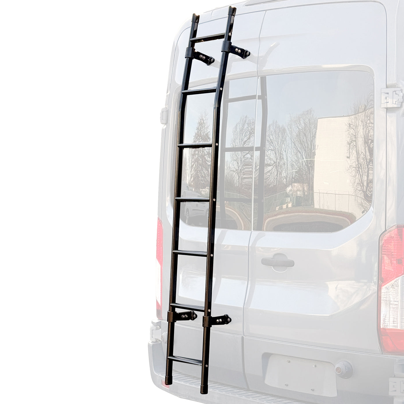 Vantech Rear Access Ladder for Ford Transit - High Roof - - Upfit Supply