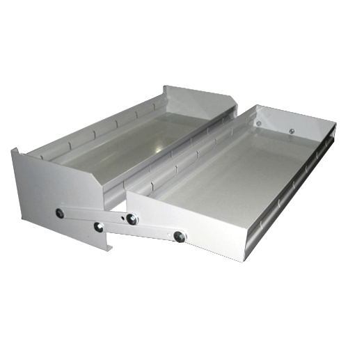RKI Foldout Truck Box Tray - 29-in x 11-in x 10-in - Steel - TRAY FLDOUT