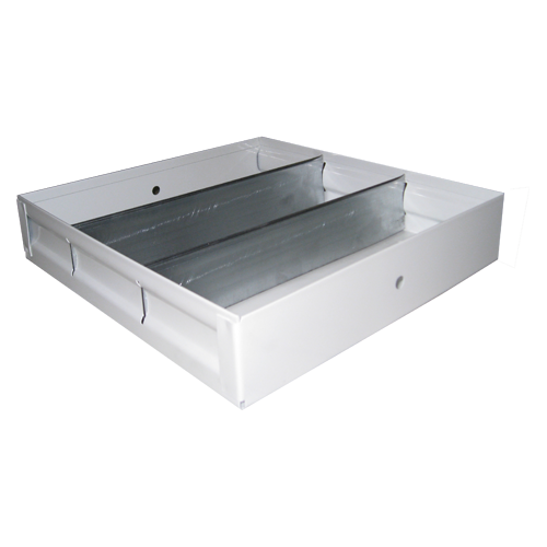 RKI Truck Box Tray - 12-in x 12-in x 2-in - Steel - TRAY SLPW