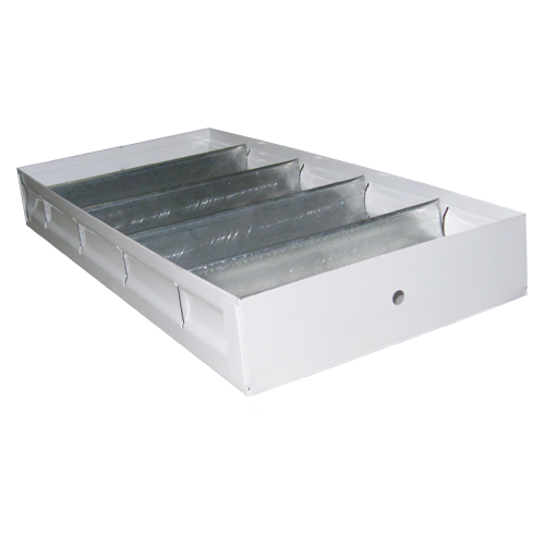 RKI Truck Box Tray - 20-in x 9-in x 2-in - Steel - TRAY STS
