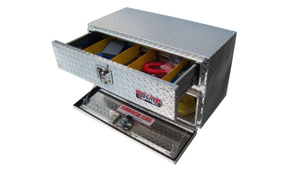 Brute Underbody Truck Box with Top Drawer & Bottom Door - - Upfit