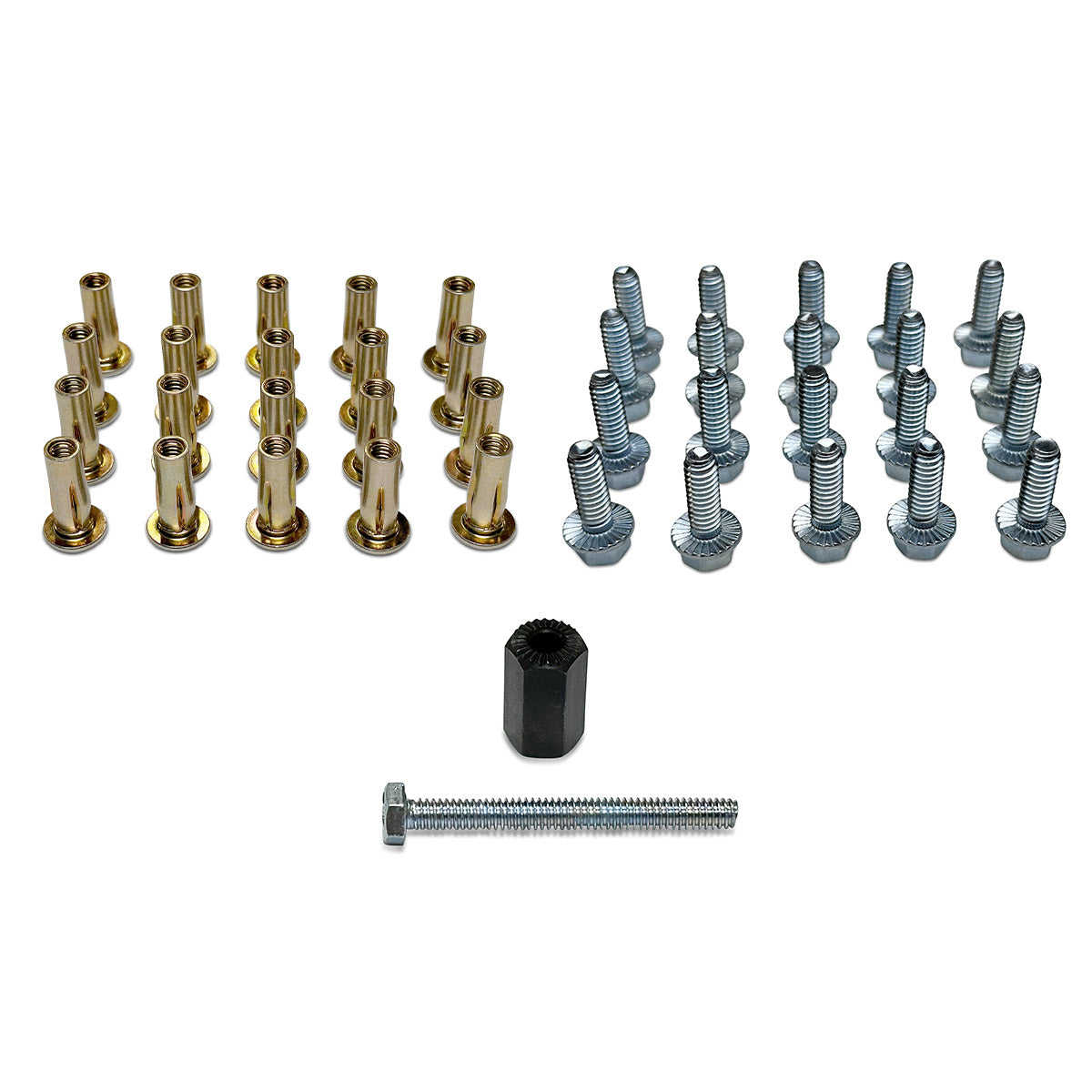 Plus Nut + Bolt Fastener Kit