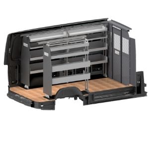 Rola-Case Basic Bin Package for Mercedes Sprinter - 144-in WB - Std Roof