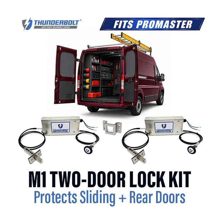 Thunderbolt Deadbolt Lock Kit for RAM ProMaster Vans