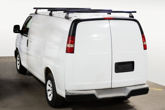 Vantech H3 Ladder Rack System for Chevy Express & GMC Savana