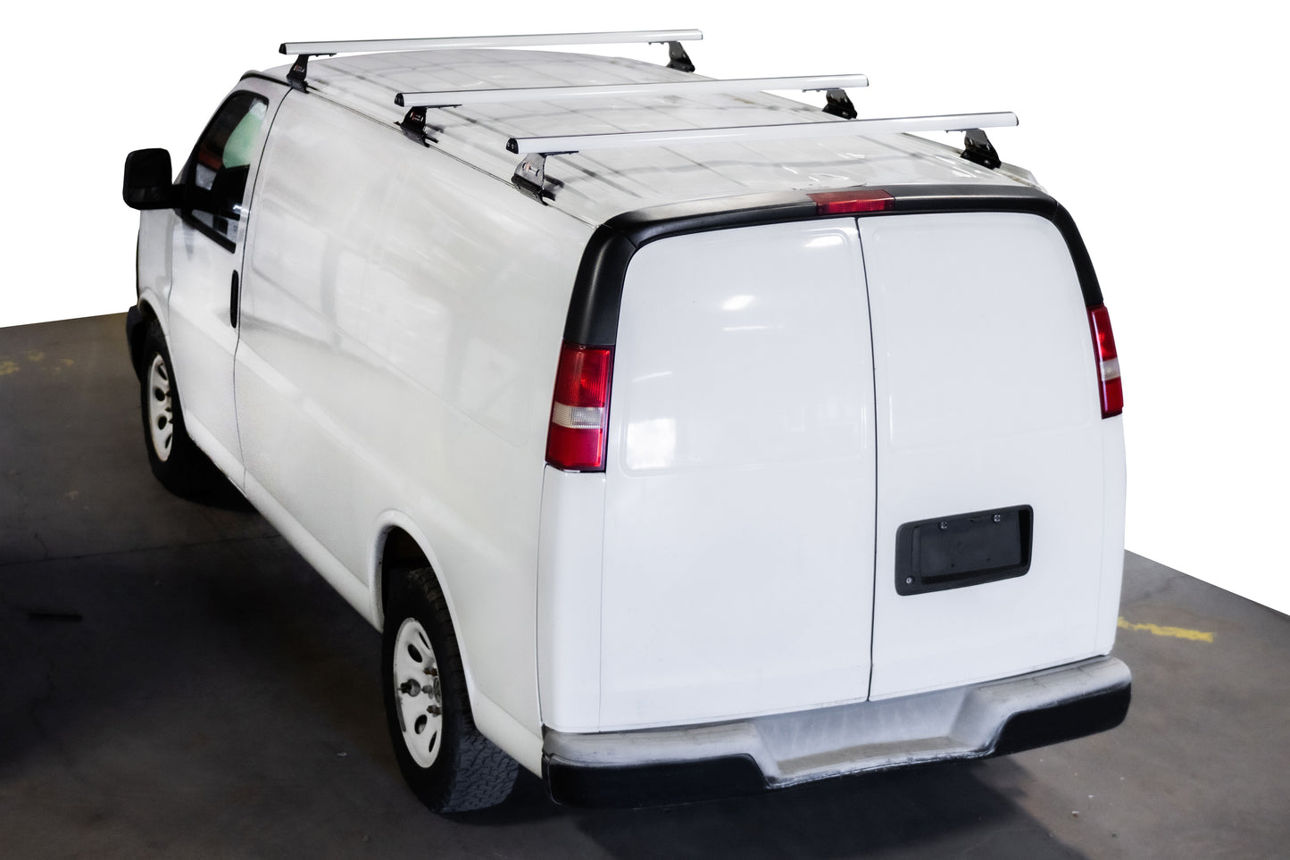 Vantech H3 Ladder Rack System for Chevy Express & GMC Savana