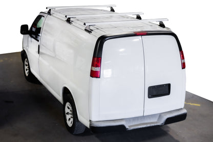 Vantech H3 Ladder Rack System for Chevy Express & GMC Savana