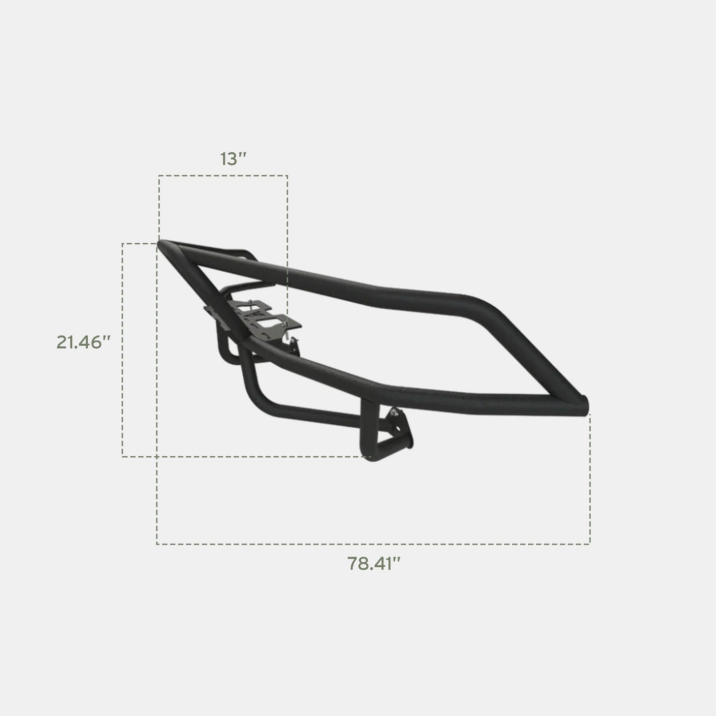 Vanspeed Baja Front Bumper - 4WD for Mercedes Sprinter 144/170 (2019+) - VNSPD-008