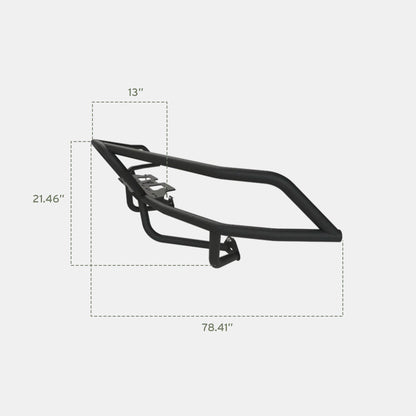 Vanspeed Baja Front Bumper - 4WD for Mercedes Sprinter 144/170 (2019+) - VNSPD-008