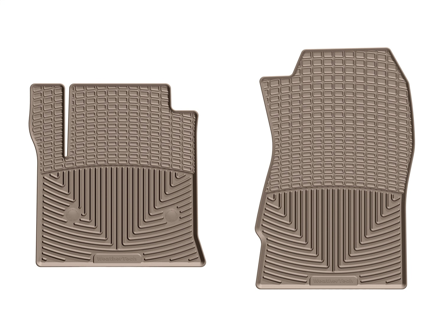 WeatherTech All Weather Floor Mats for Chevrolet/GMC Silverado/Sierra (2014-2019) DOUBLE/CREW CAB - Front