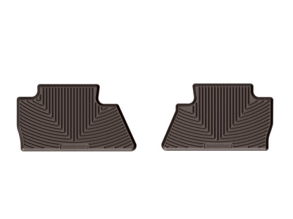 WeatherTech All Weather Floor Mats for Chevrolet/GMC Silverado/Sierra (2014-2019) CREW CAB - Rear