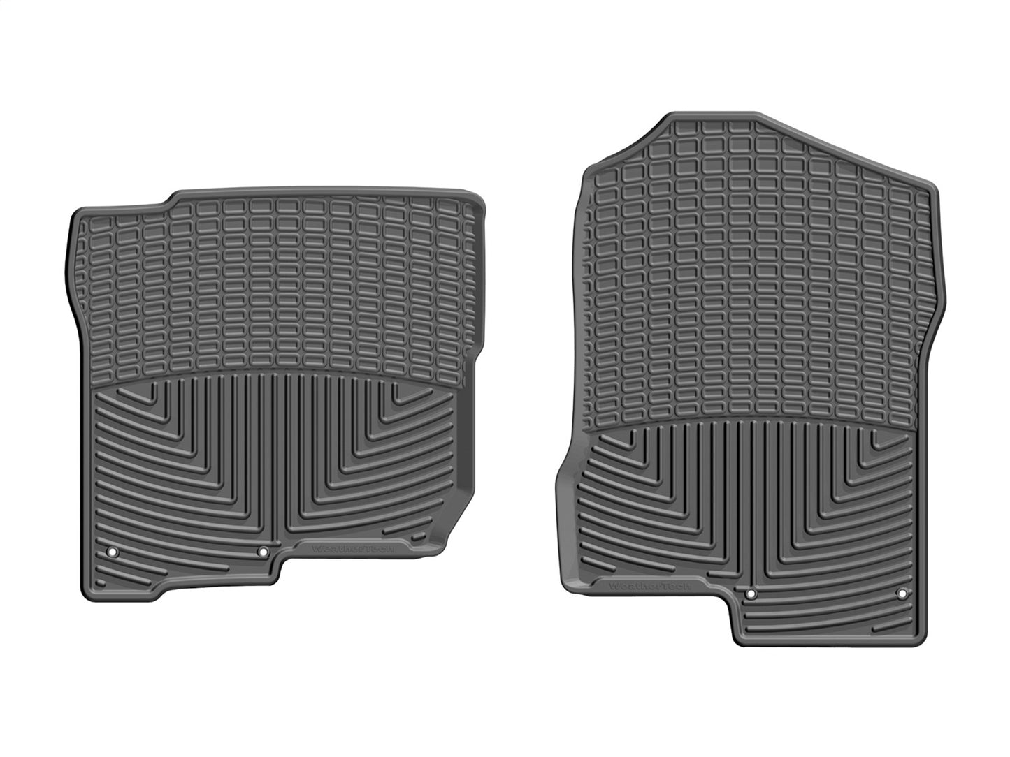 WeatherTech All Weather Floor Mats for Nissan Titan (2017-2024) Titan XD (2016-2020) - Front