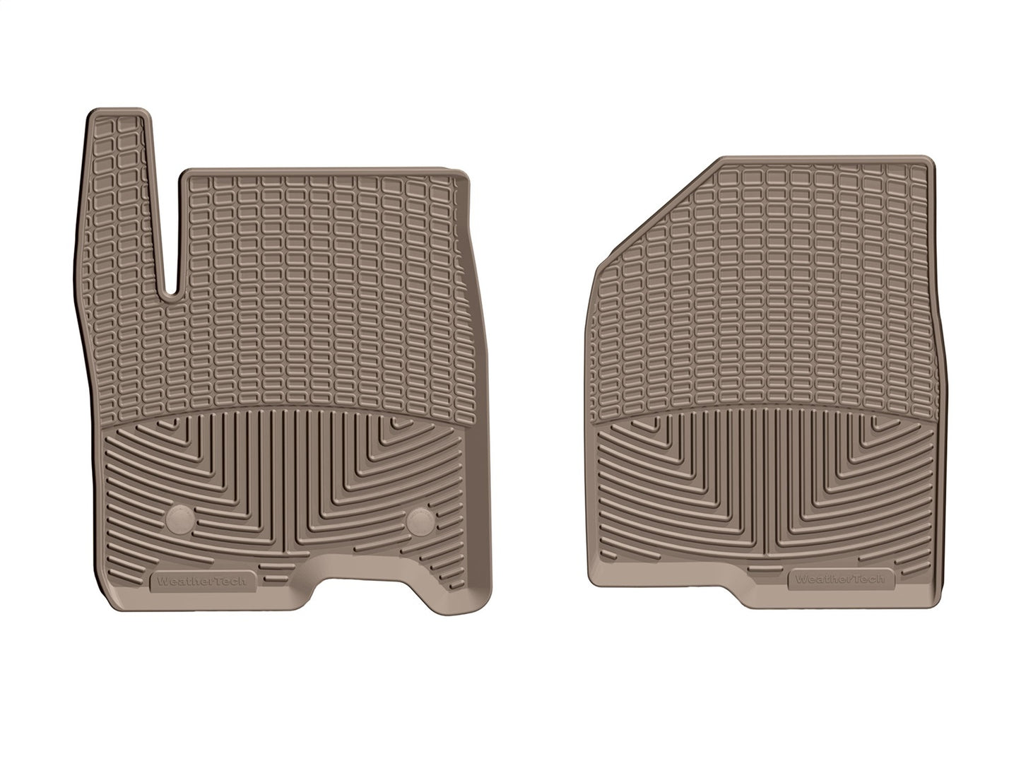 WeatherTech All Weather Floor Mats for Chevrolet/GMC Silverado/Sierra (2019-2025) DOUBLE/CREW CAB - Front