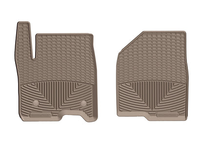 WeatherTech All Weather Floor Mats for Chevrolet/GMC Silverado/Sierra (2019-2025) DOUBLE/CREW CAB - Front