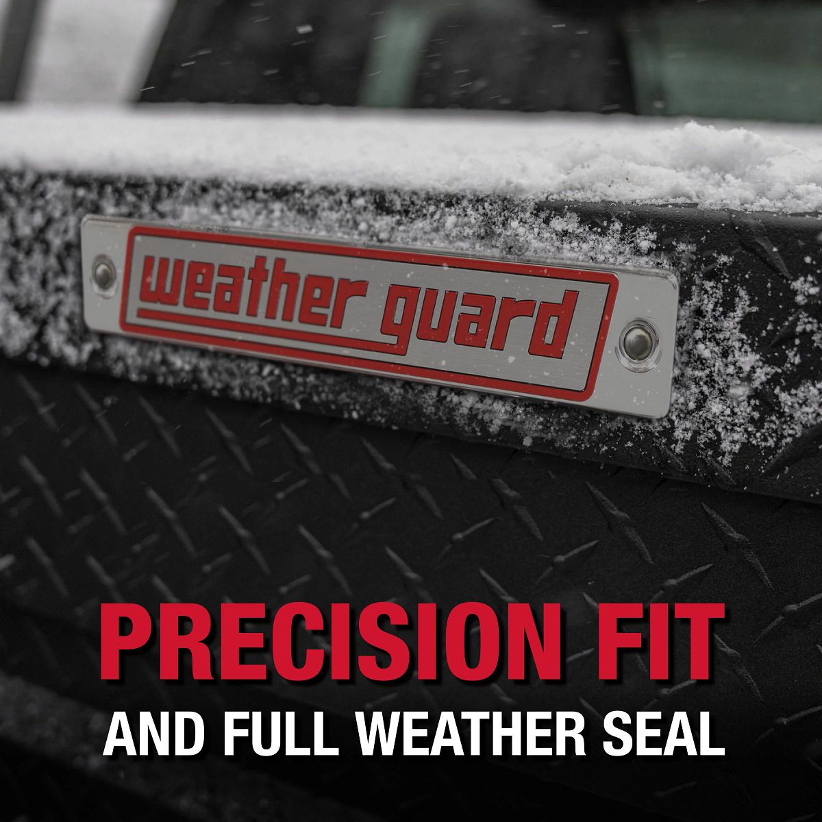 Weather Guard All-Purpose Chest Tool Box Textured Matte Black Aluminum Model 634-52-04