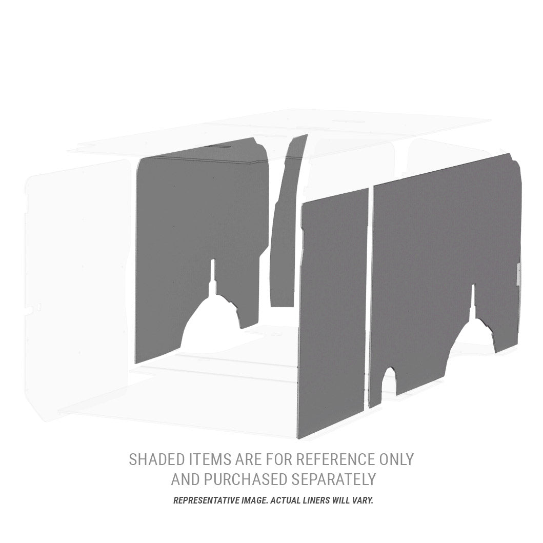 EconoLite Non-Insulated Wall Liners for Ford Econoline Vans - FLEET ONLY