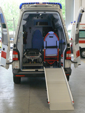 Aluminum Loading Ramp - Universal - Non-Swivel - Ramp Width: 47-in | Ramp Length: 108-in | Ramp Platform: Perforated | Capacity: High Capacity