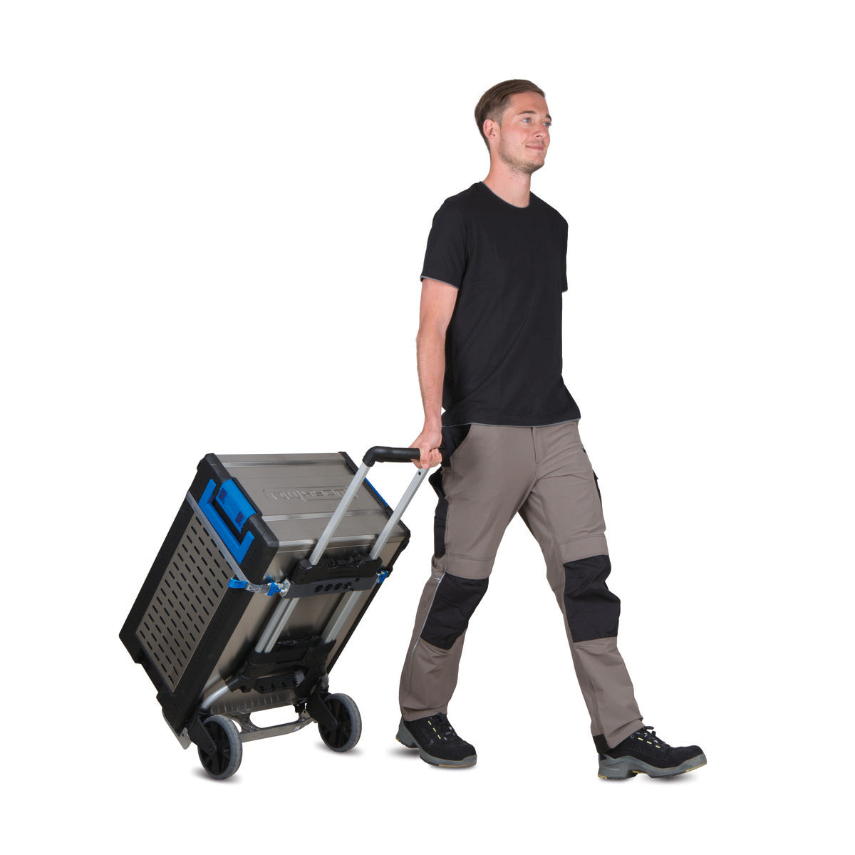 Sortimo WorkMo 24-750 with 8 service case rails