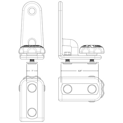 Vantech Ladder Guide for J Series / H3 System (Pair)