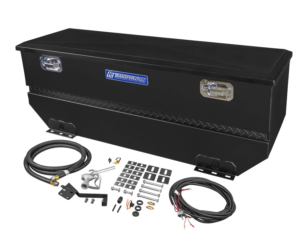 Transfer Flow 40-Gallon Steel Transfer Tank & Tool Box Combo - 0800115195