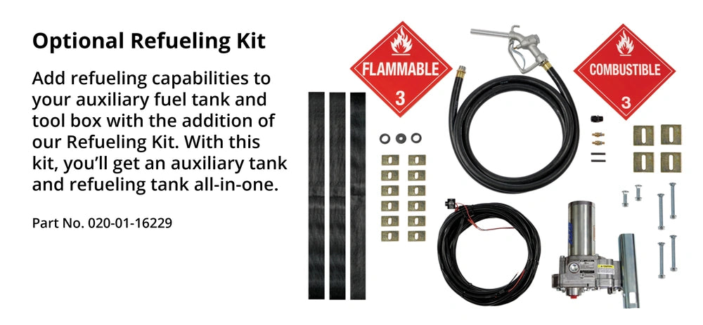 Transfer Flow 70-Gallon Steel Auxiliary Tank & Tool Box Combo - 0800116063