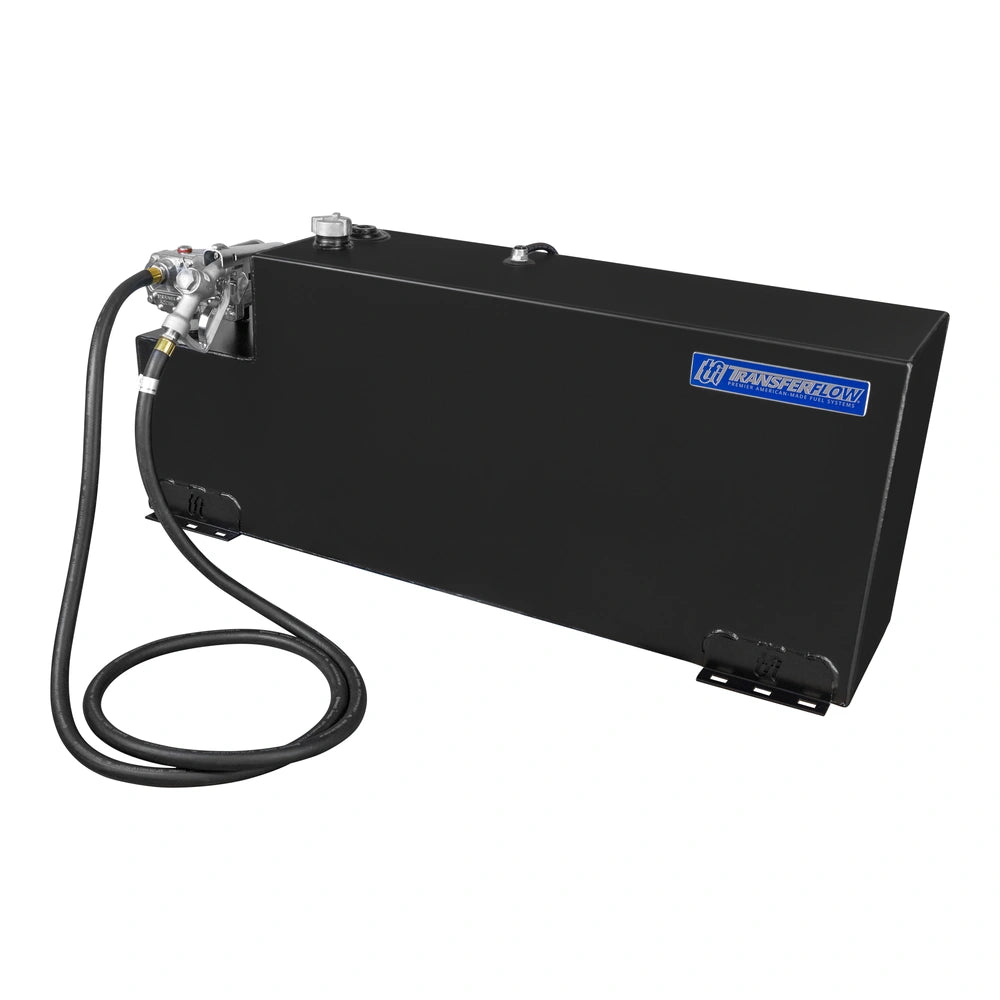 Transfer Flow 50-Gallon Steel Transfer Tank With Pump - 0800109417