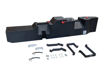Transfer Flow 50-Gallon Ram Cab Chassis Midship Replacement Fuel Tank For 84" Cab Axle - 0800115807