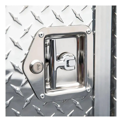 UWS Bright Aluminum 48" X 48" Double-Door Dog Box With Divider