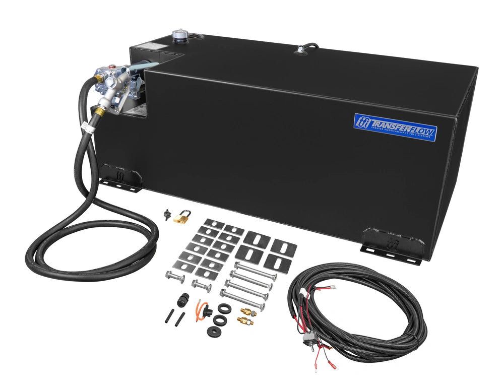 Transfer Flow 109-Gallon Steel Transfer Tank With Pump - 0800109416