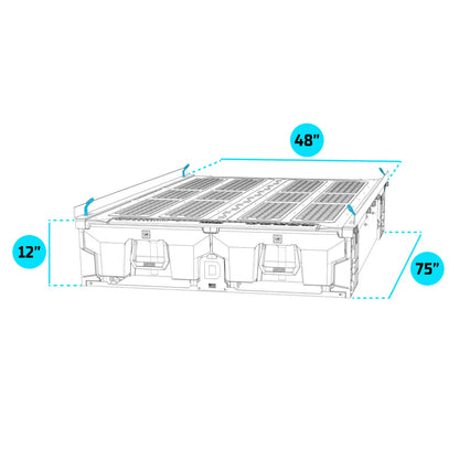 DECKED Service Body Truck Bed Storage System
