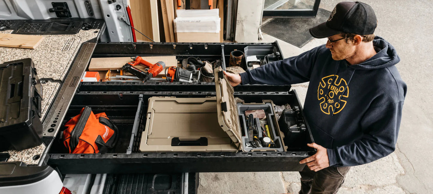DECKED Truck Bed Storage System for RAM 1500/2500/3500 Pickup