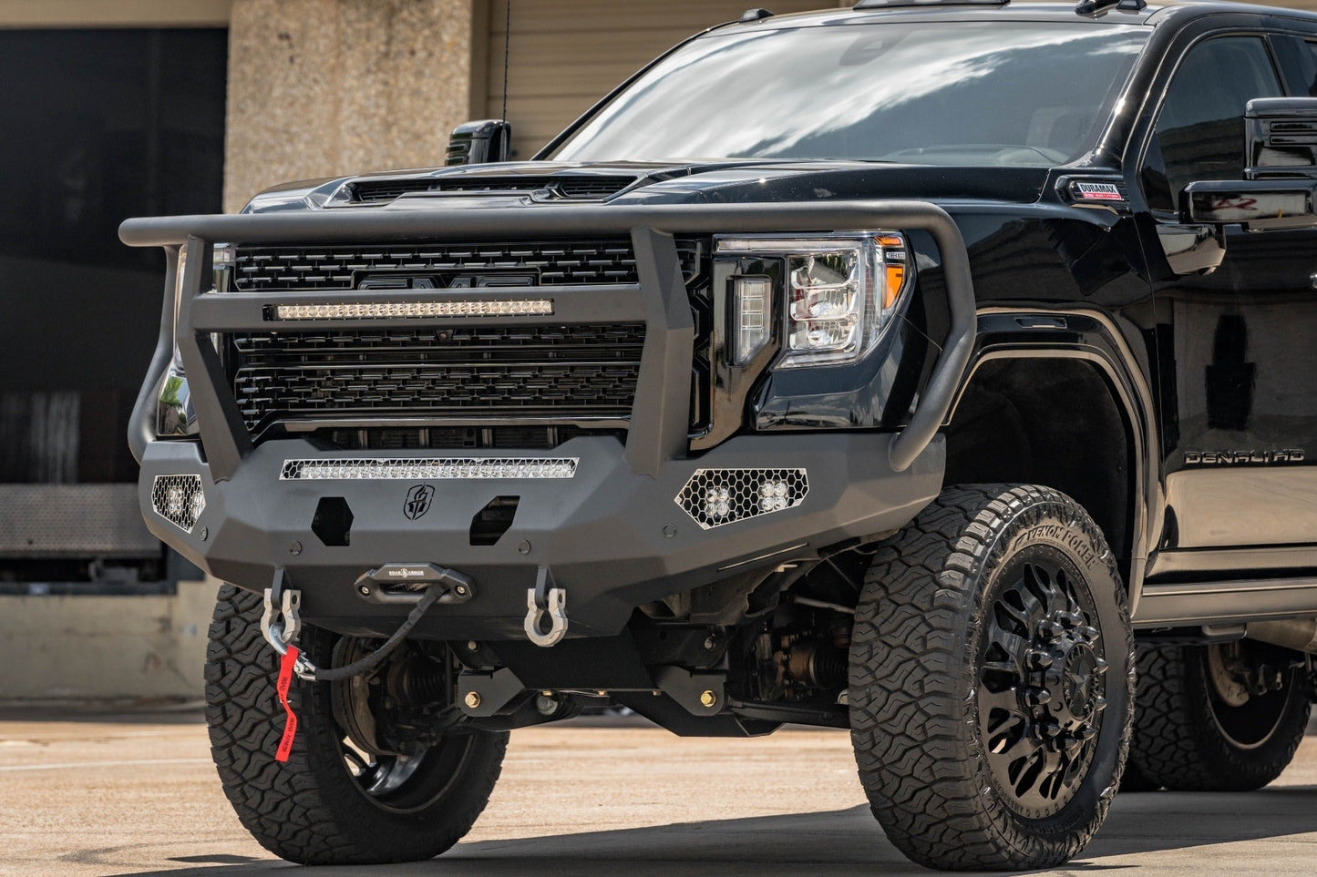 Road Armor Evolution Front Winch Bumper Reaper Guard 2020-2023 GMC 2500 3500 - 2202EF7B
