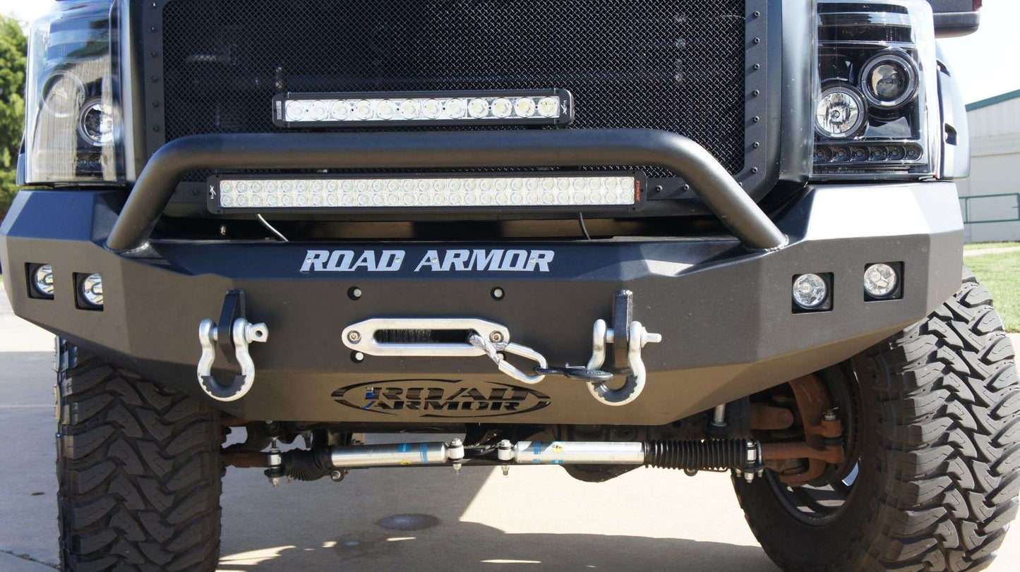 Road Armor Stealth Front Winch Bumper Pre-Runner Guard 2011-2016 Ford F-250 F-350 - 611R4B
